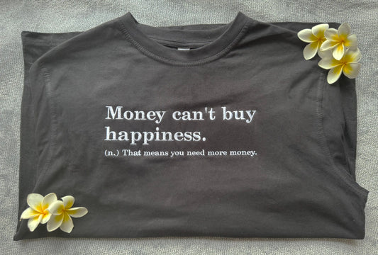 Custom Text Embroidery T-Shirt