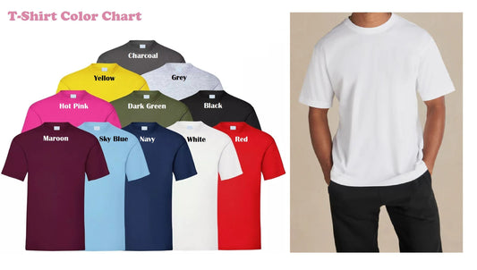 Custom Lover Photo Embroidery T-Shirt